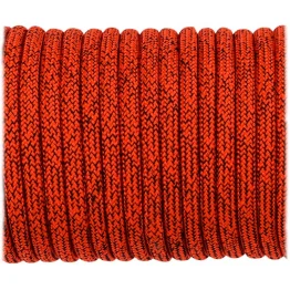 Паракордовий шнур Highlander Type III 550 dirty red 4 мм червоний