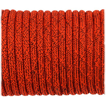 Паракордовий шнур Highlander Type III 550 dirty red 4 мм червоний