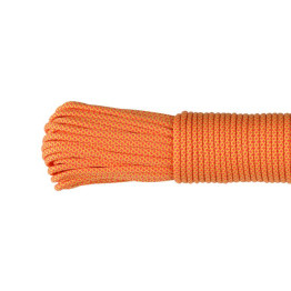 Паракордовий шнур Highlander Type III 550 Sofit yellow pink snake 4 мм оранжевий