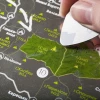 Скретч-карта Pinzel Українські Карпати  чорна