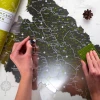 Скретч-карта Pinzel Українські Карпати  біла