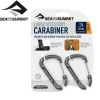 Набір карабінів Sea To Summit Accessory Carabiner Large Titanium 2pcs