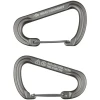 Набір карабінів Sea To Summit Accessory Carabiner Large Titanium 2pcs