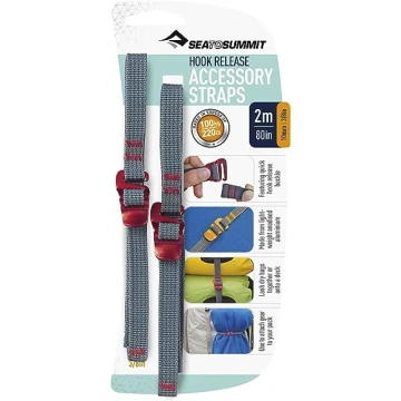 Ремінь для стягувань Sea to Summit Accessory Strap With Hook Buckle 10 mm 2 m