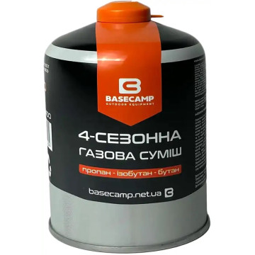 Газовий балон BaseCamp 4 Season Gas 450 g