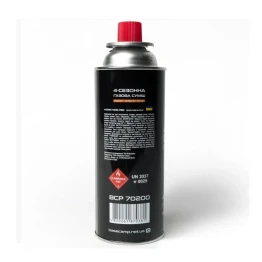 Газовий балон цанговий BaseCamp 4 Season Gas 220 g