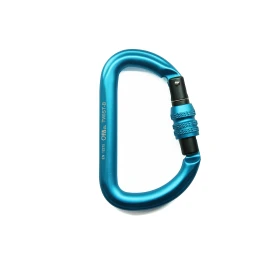 Карабін First Ascent Twist B light blue