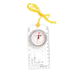 Компас Trekmates Expedition Compass прозорий