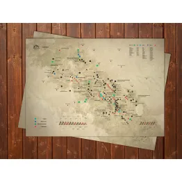 Скретч-карта Kuluar Karpaty (КАРПАТИ)
