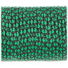 Паракордовий шнур Highlander minicord (2.2 мм) emerald green snake зелено-чорний