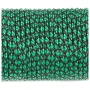 Паракордовий шнур Highlander minicord (2.2 мм) emerald green snake зелено-чорний