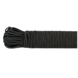 Паракордовий шнур-резинка Highlander Shock cord чорний 5 мм