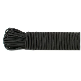 Паракордовий шнур-резинка Highlander Shock cord чорний 5 мм