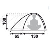 Намет Fjord Nansen Lima 2 хакі