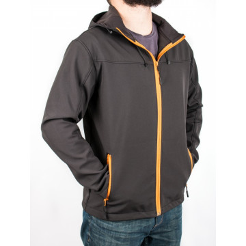 Куртка Legion Softshell чоловіча black/orange