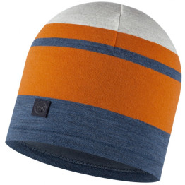 Шапка Buff Merino Move Beaney steel blue синій