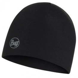 Шапка Buff Thermonet Hat solid black чорний