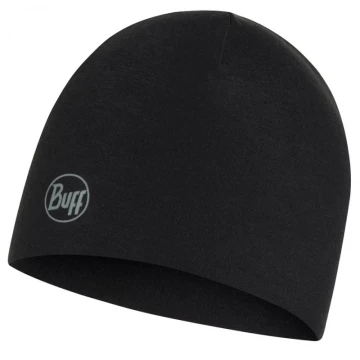 Шапка Buff Thermonet Hat solid black чорний