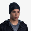 Шапка Buff Thermonet Hat solid black чорний