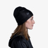 Шапка Buff Thermonet Hat solid black чорний
