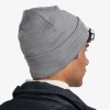 Шапка Buff Merino Heavyweight Beaney Solid Light Grey сірий