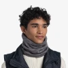 Пов'язка Buff Heavyweight Merino Wool multi stripes fog grey сіра