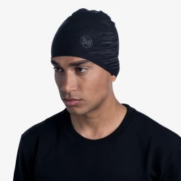 Шапка Buff Microfiber Reversible Hat R-solid black чорний