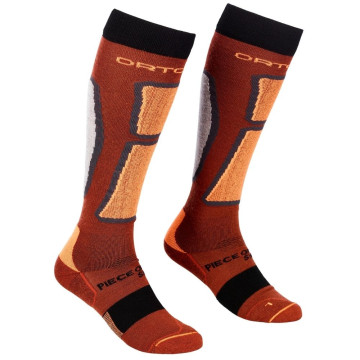 Шкарпетки Ortovox Ski Rock-n-Wool Long Socks Mns чоловічі clay orange оранжеві