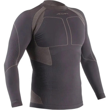 Термофутболка Accapi Polar Bear чоловіча black/anthracite чорна