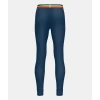 Термоштани Ortovox 185 Rock-n-Wool Long Pants Mns чоловічі deep ocean сині