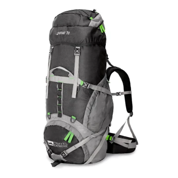 Рюкзак Travel Extreme Denali 70 чорний/зелений