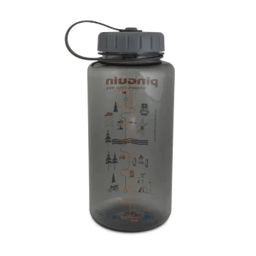 Фляга пластикова Pinguin Tritan Fat Bottle 2020 BPA-free 1 L grey Фляга пластикова Pinguin Tritan Fat Bottle 2020 BPA-free 1 L grey