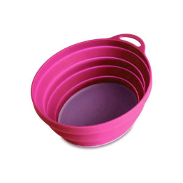Миска Lifeventure Silicone Ellipse Bowl pink рожевий