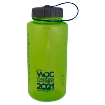 Фляга пластикова Pinguin Tritan Fat Bottle 2020 BPA-free 1 L green зелений