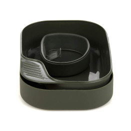 Набір посуду WILDO Camp-A-Box Basic Olive Green олива