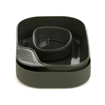 Набір посуду WILDO Camp-A-Box Basic Olive Green олива