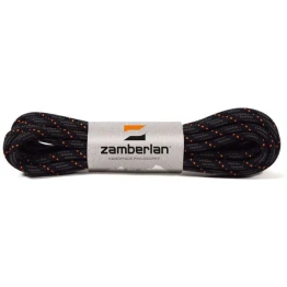 Шнурівки Zamberlan Round Laces 303 graphite orange чорні/оранжеві
