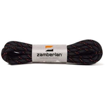 Шнурівки Zamberlan Round Laces 303 graphite orange чорні/оранжеві Шнурівки Zamberlan Round Laces 303 graphite orange чорні/оранжеві