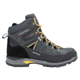 Черевики Karrimor Hot Rock Mid чоловічі графітові/жовті