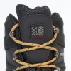 Черевики Karrimor Hot Rock Mid чоловічі графітові/жовті