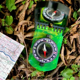 Ккомпас AceCamp Folding Map Compass With Mirror