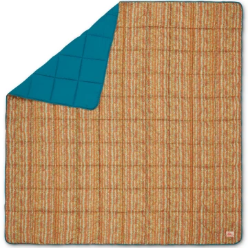 Ковдра Kelty Biggie Blanket stormy blue-melted stripes синя/оранжева Ковдра Kelty Biggie Blanket stormy blue-melted stripes синя/оранжева