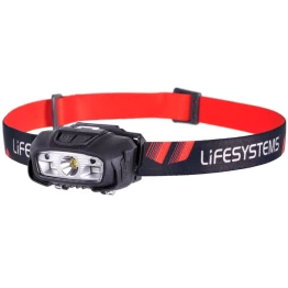 Ліхтар налобний Lifesystems Intensity 220 Head Torch Rechargeable чорний/червоний