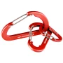 Комплект карабінів Lifeventure Karabiners red червоні