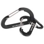 Комплект карабінів Lifeventure Karabiners black чорні