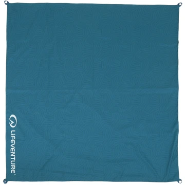 Ковдра Lifeventure Picnic Blanket plain синя