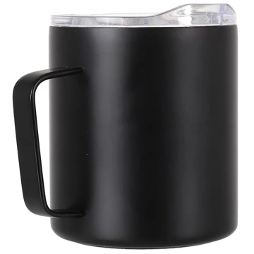Термогорнятко Lifeventure Insulated Mountain Mug black чорне