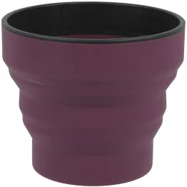 Горнятко Lifeventure Silicone Ellipse Mug purple фіолетове