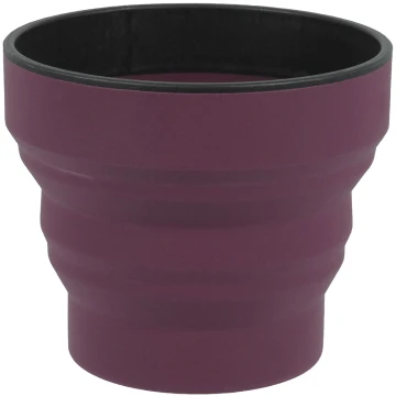 Горнятко Lifeventure Silicone Ellipse Mug purple фіолетове