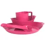 Набір посуду Lifeventure Ellipse Camping Tableware Set pink рожевий